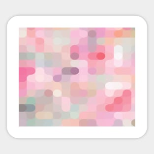 Abstract line and circle Sticker